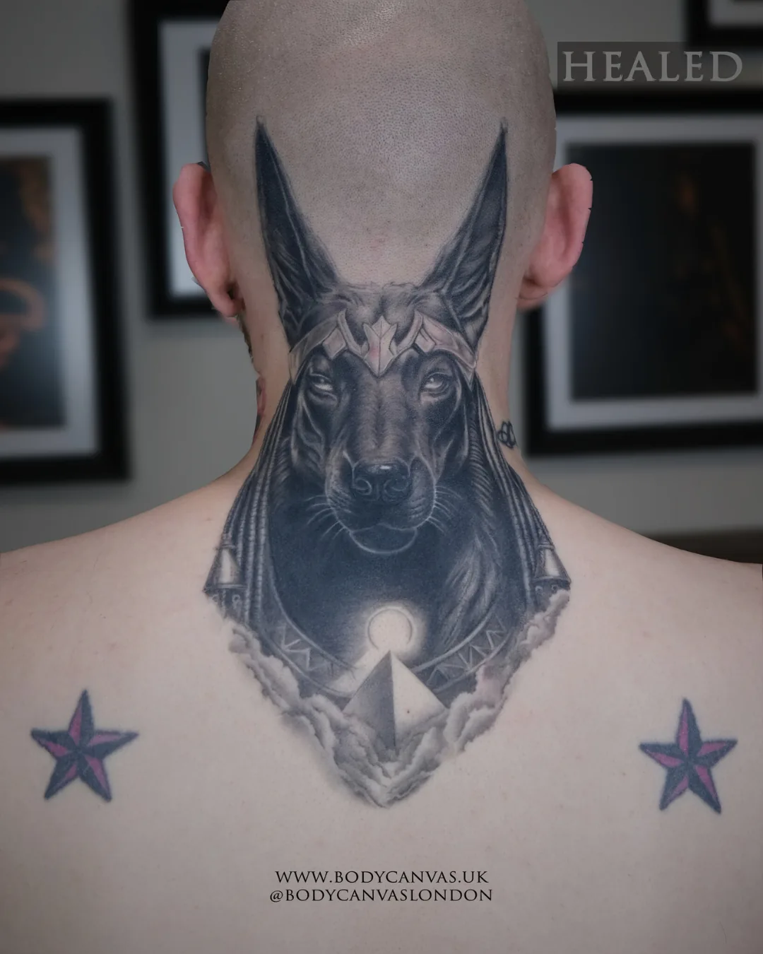 Anubis tattoo