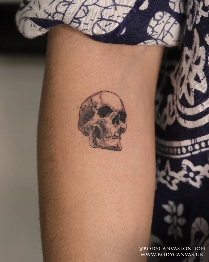 Skull tattoo