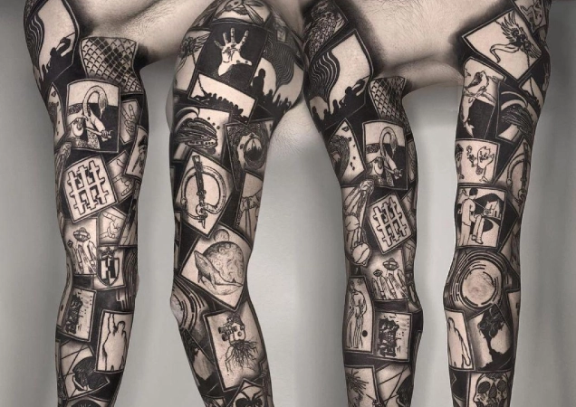 Tattoo studio work